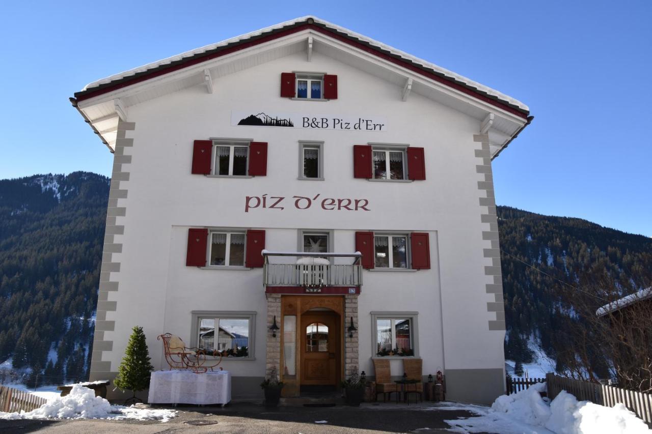 B&B Piz D'Err Tinzen Dış mekan fotoğraf